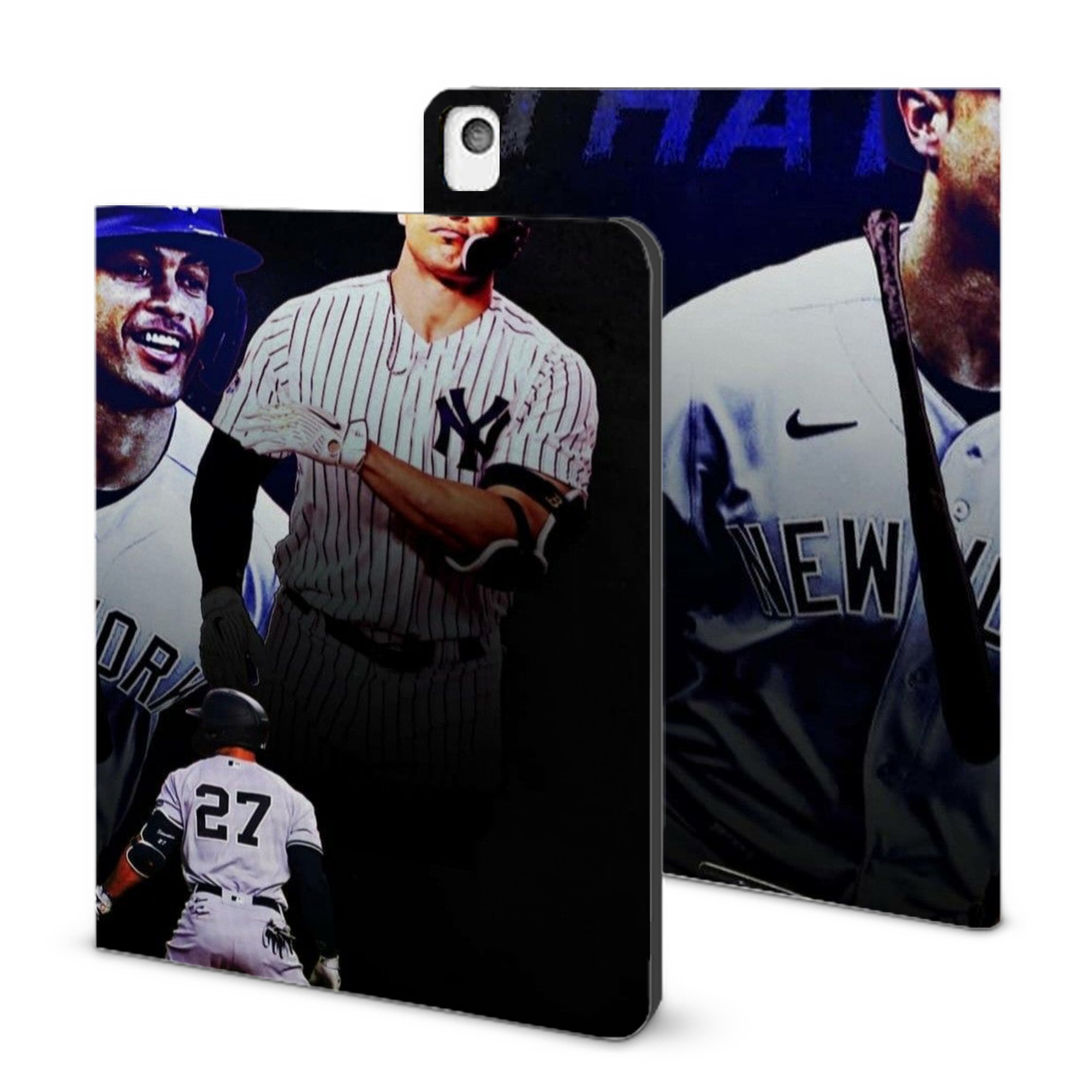 Giancarlo Stanton 36 IPad Book-Style Case With Pencil Slot – Slim PU & TPU Cover – Full Protection, Precise Fit, Water & Scratch Resistant